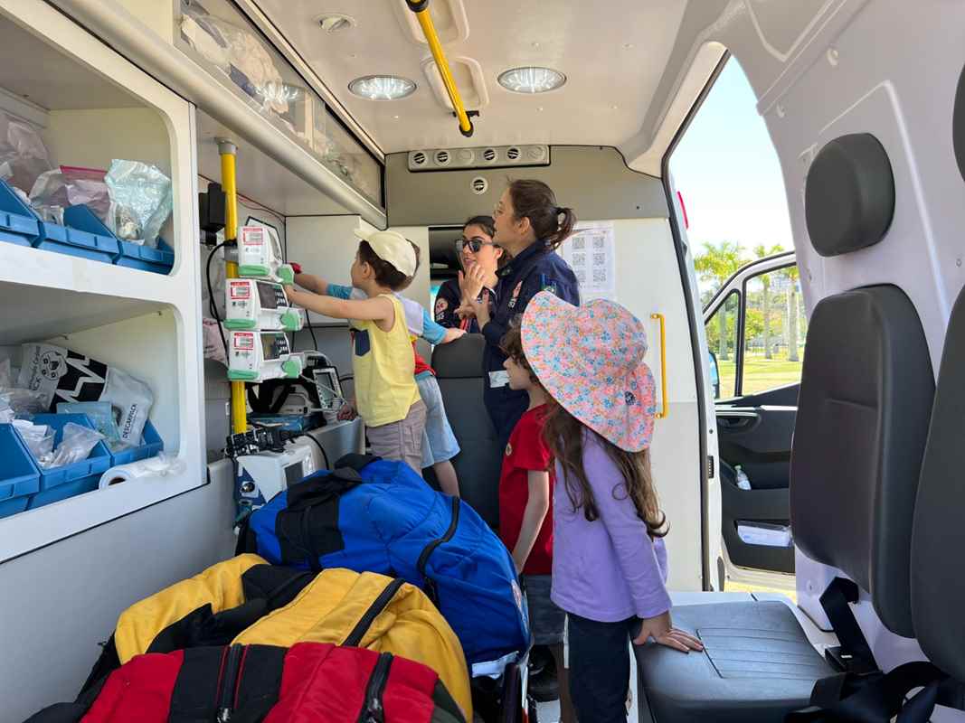 SAMU promove evento de educação em saúde na Praça da Paz, em Itapema - Foto: Divulgação SAMU