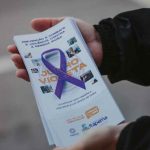 Ação na Meia Praia alerta sobre a violência contra a pessoa idosa