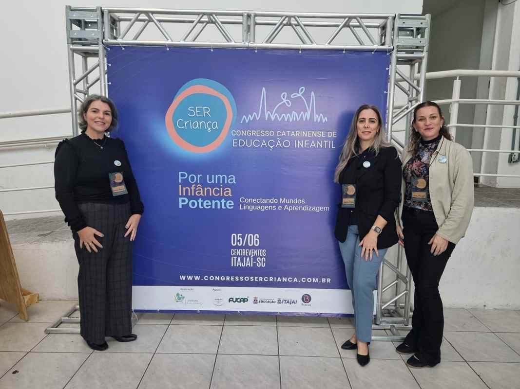 Itapema participa do Congresso Catarinense de Educação Infantil “Ser Criança”