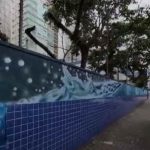 Muros da EMEB Educar recebem intervenção artística