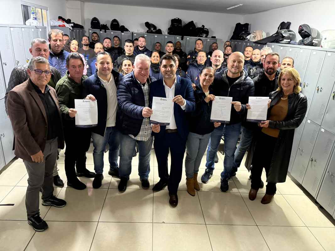 Prefeito Alexandre Xepa anuncia reajuste histórico e liberação do porte de arma para a Guarda Municipal de Itapema