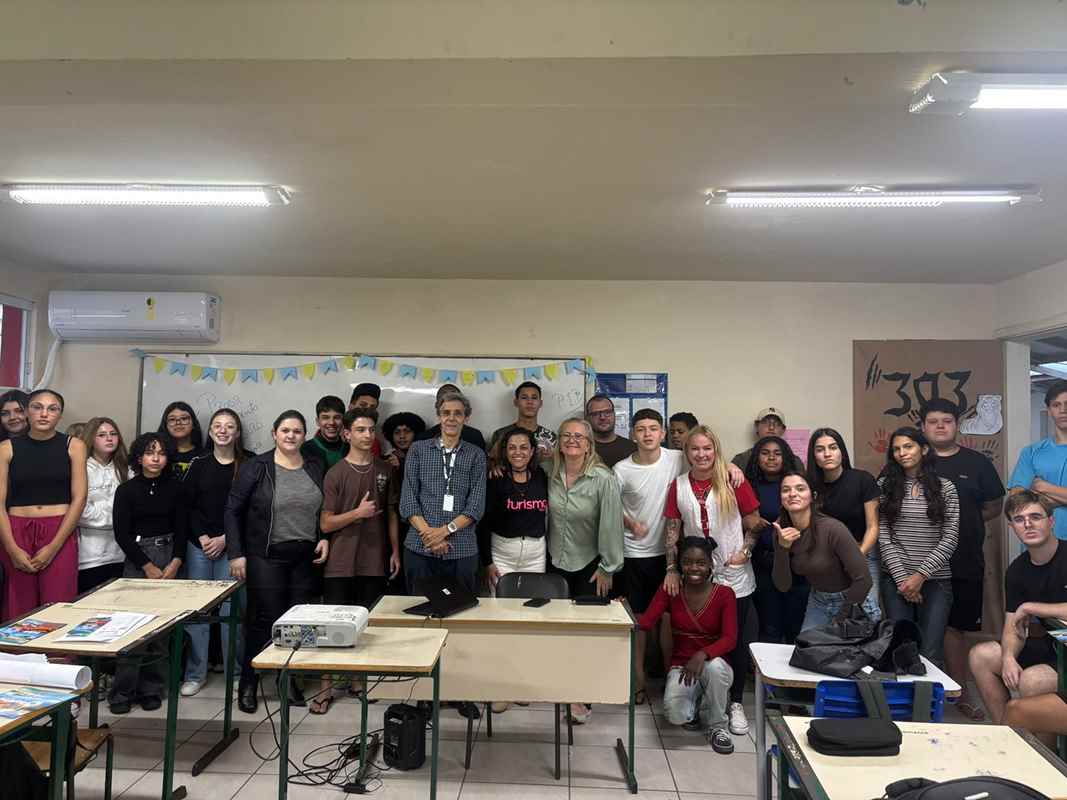 Projeto vai incentivar estudantes a conhecerem e valorizarem o turismo local