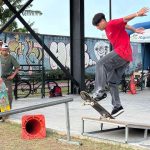 Skatistas de Itapema se destacam na 2ª etapa do Circuito Regional Skate Treino 2025
