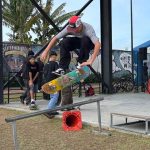 Skatistas de Itapema se destacam na 2ª etapa do Circuito Regional Skate Treino 2025