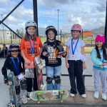 Skatistas de Itapema se destacam na 2ª etapa do Circuito Regional Skate Treino 2025
