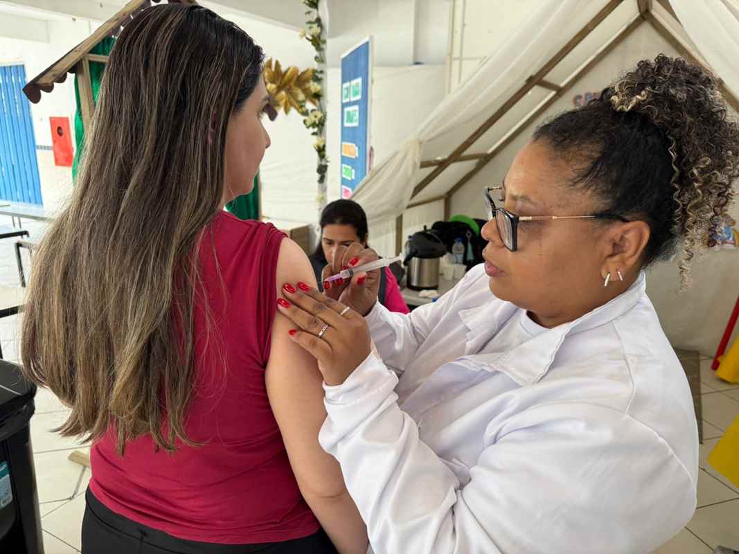 Mutirão da Saúde chega ao Alto São Bento com diversos atendimentos à comunidade