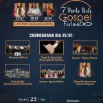 Porto Belo promove 7º Gospel Festival com apresentações nacionais e participação das igrejas locais