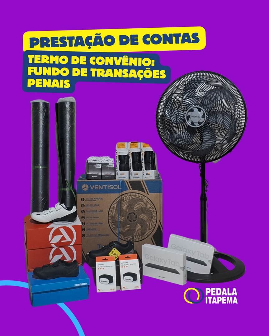 Inclusão Social e Esportiva: Pedala Itapema amplia atividades com recursos do fundo de transações penais