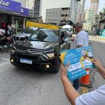 Blitz Educativa da Campanha “Dê Espaço ao Respeito” mobilizou motoristas e pedestres em Itapema