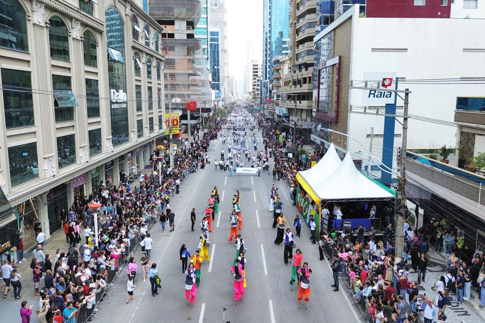 Desfile Cívico vai marcar Dia da Independência em Itapema