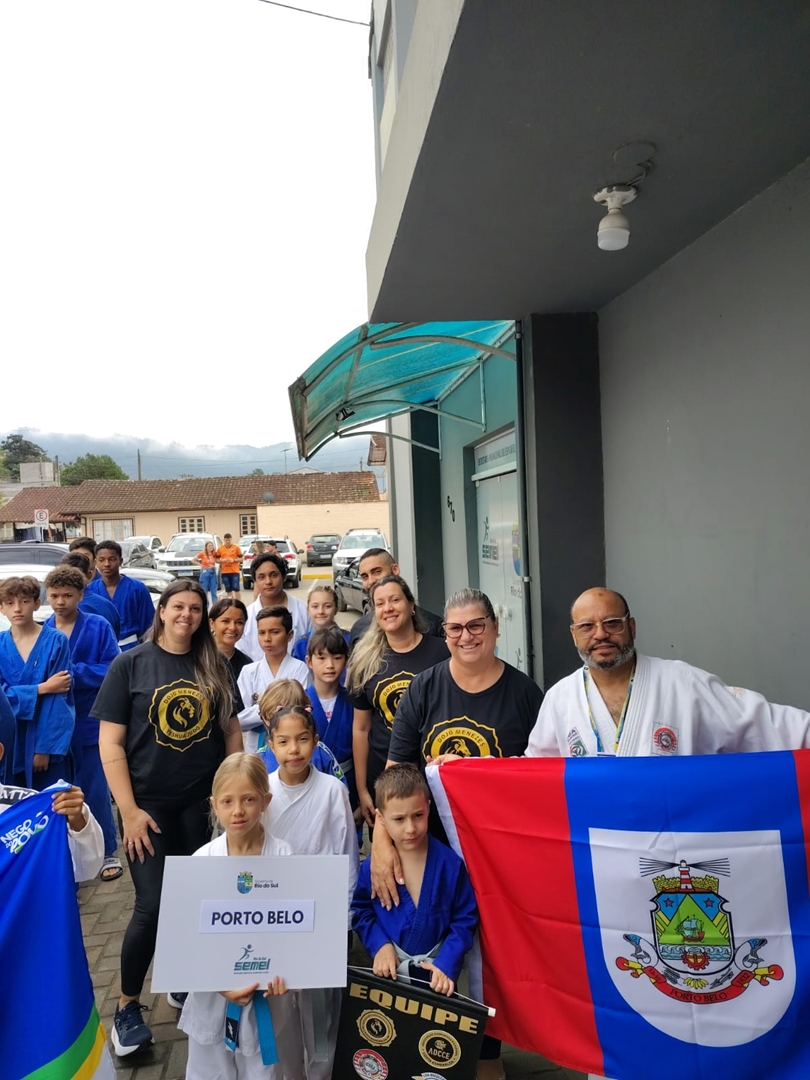 Atletas de Porto Belo representam o município no 2º Campeonato Brasileiro de Judô Kodokan