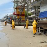 Prefeitura de Itapema realiza força-tarefa para conter impactos da ressaca na orla