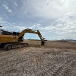 Arena começa a ser montada para o Brasileiro e o Mundial de Vôlei de Praia em Itapema