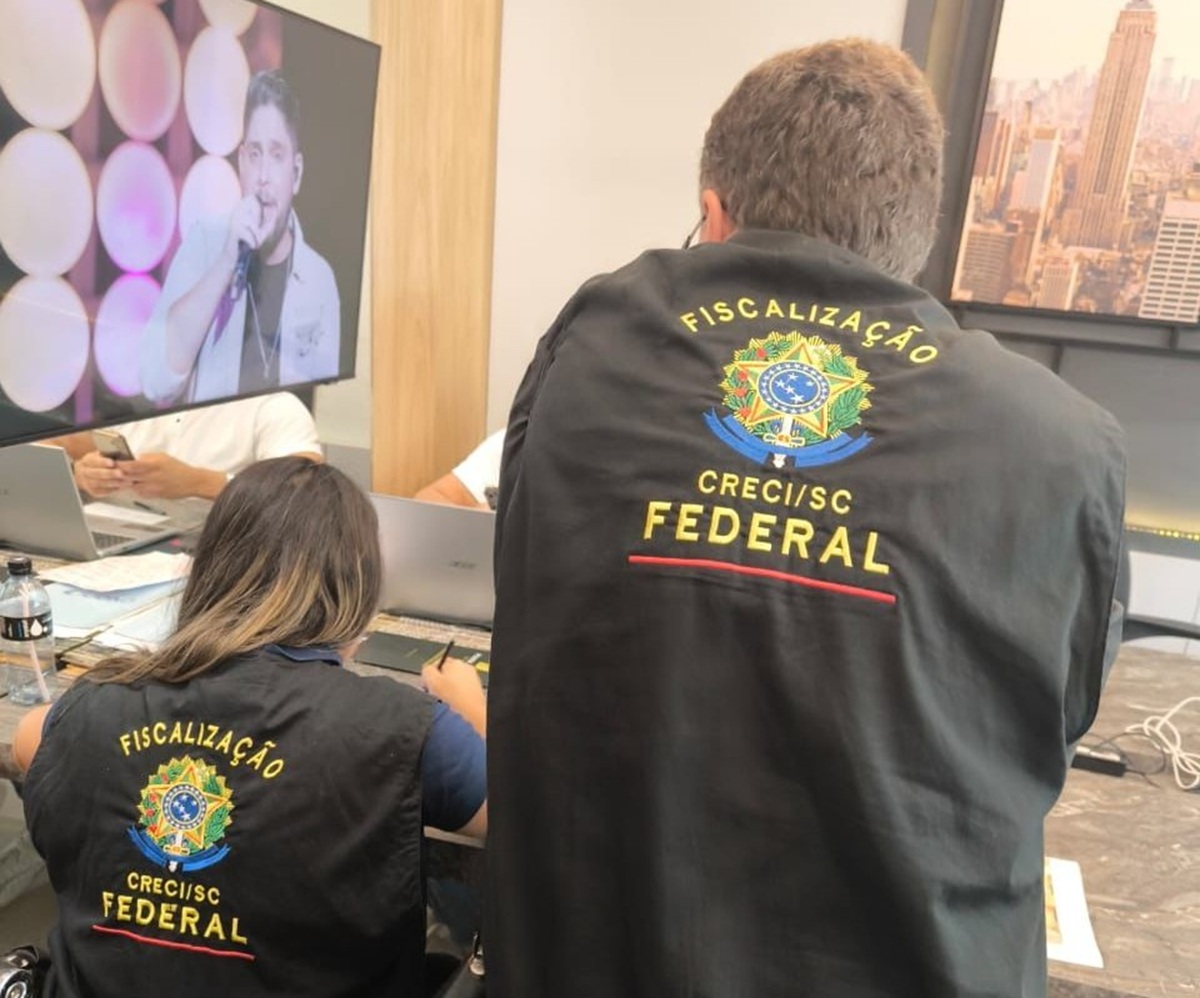 31 autuados por exercício ilegal de corretor em Itapema. Foto: CRECI-SC/Divulgação/ND Mais