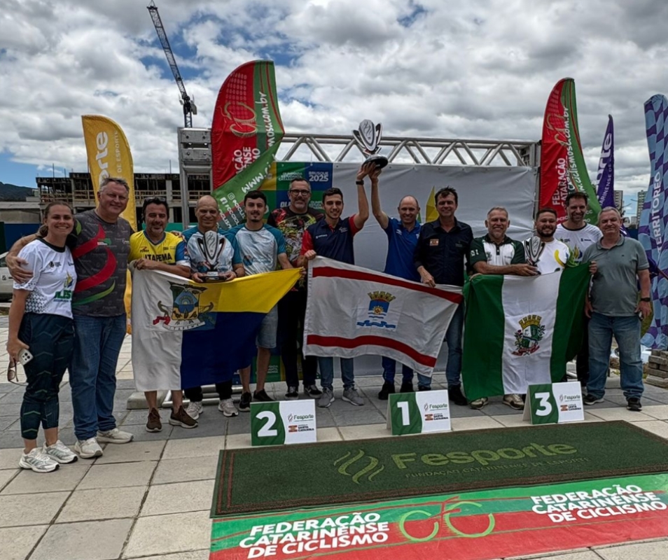 Itapema conquista vice-campeonato no ciclismo masculino e quarto lugar no feminino na OLESC 2025
