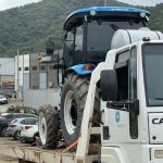 Itapema envia caminhões e retroescavadeiras para reforçar recuperação de Luiz Alves após fortes chuvas