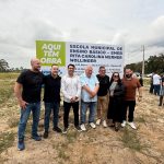 Prefeitura de Itapema assina ordem de serviço para construção da Escola de Referência no Bairro Sertão