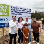 Prefeitura de Itapema assina ordem de serviço para construção da Escola de Referência no Bairro Sertão