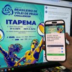 Vôlei de Praia em Itapema: público deve emitir voucher gratuito para acessar a Arena