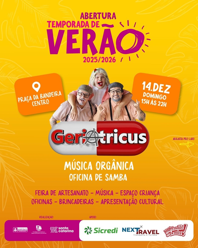 Abertura Oficial da Temporada de Verão 2025/2026 em Porto Belo