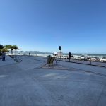 Reurbanização de trecho da orla da Meia Praia entra na fase final de execução