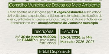 Porto Belo convoca entidades da sociedade civil para integrar o Conselho Municipal de Defesa do Meio Ambiente