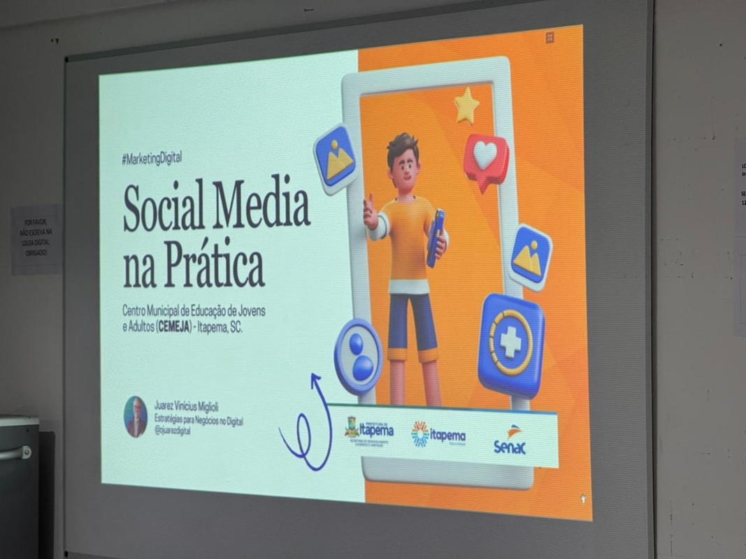 Jovens de Itapema iniciam ciclo de capacitações profissionais voltadas ao CEMEJA