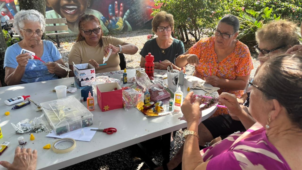 Serviço de Convivência para idosas é retomado no CRAS I