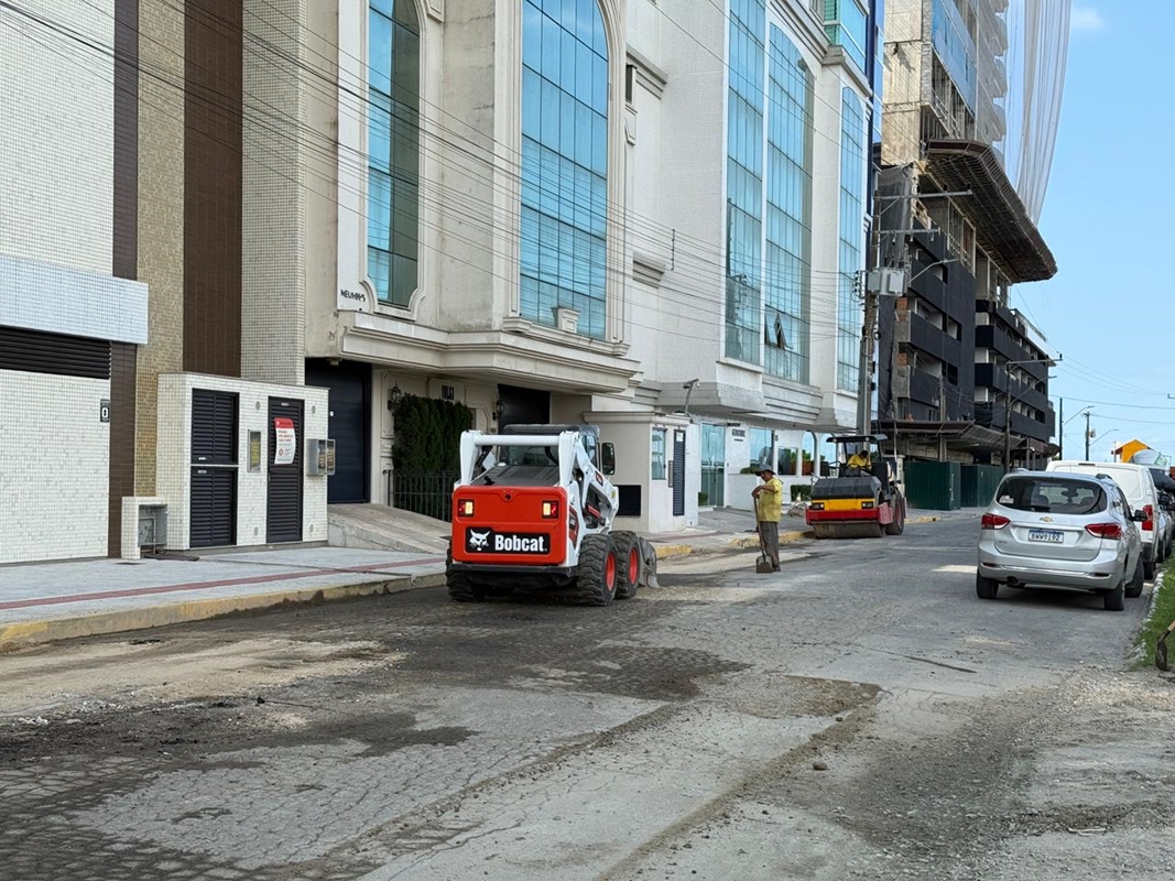 Avança Itapema intensifica operações de tapa-buraco e reforça manutenção das vias