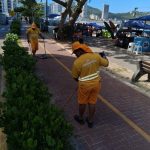 Itapema alcança nível alto em índice nacional de limpeza urbana