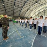 Mais de 400 jovens de Itapema e Porto Belo participam de Juramento à Bandeira