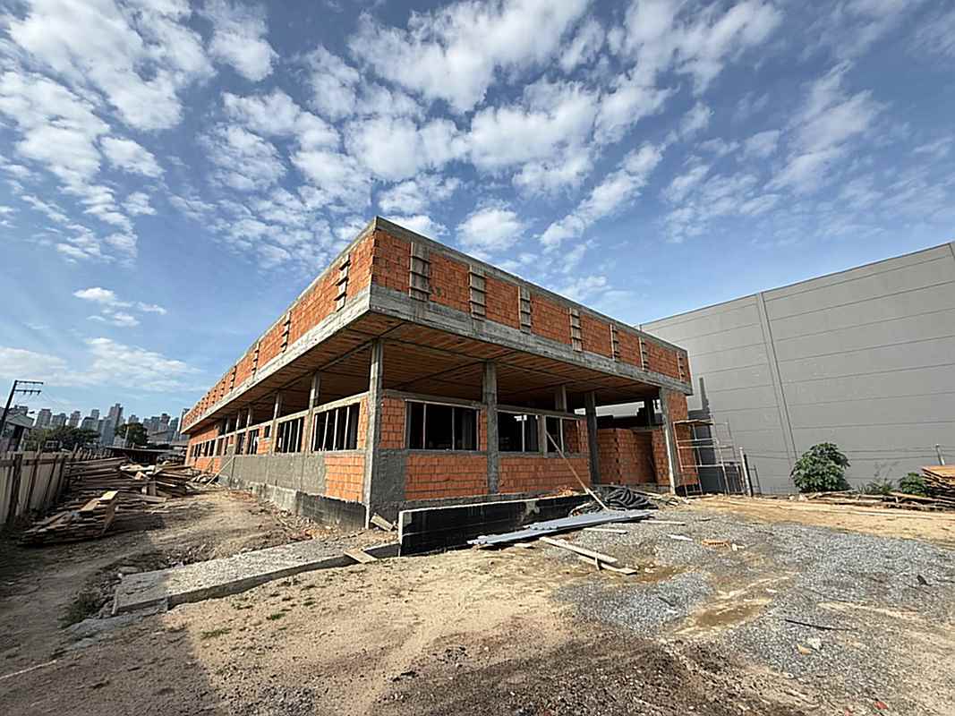 Obras da nova UBS Jardim Praiamar avançam e estrutura já ganha forma