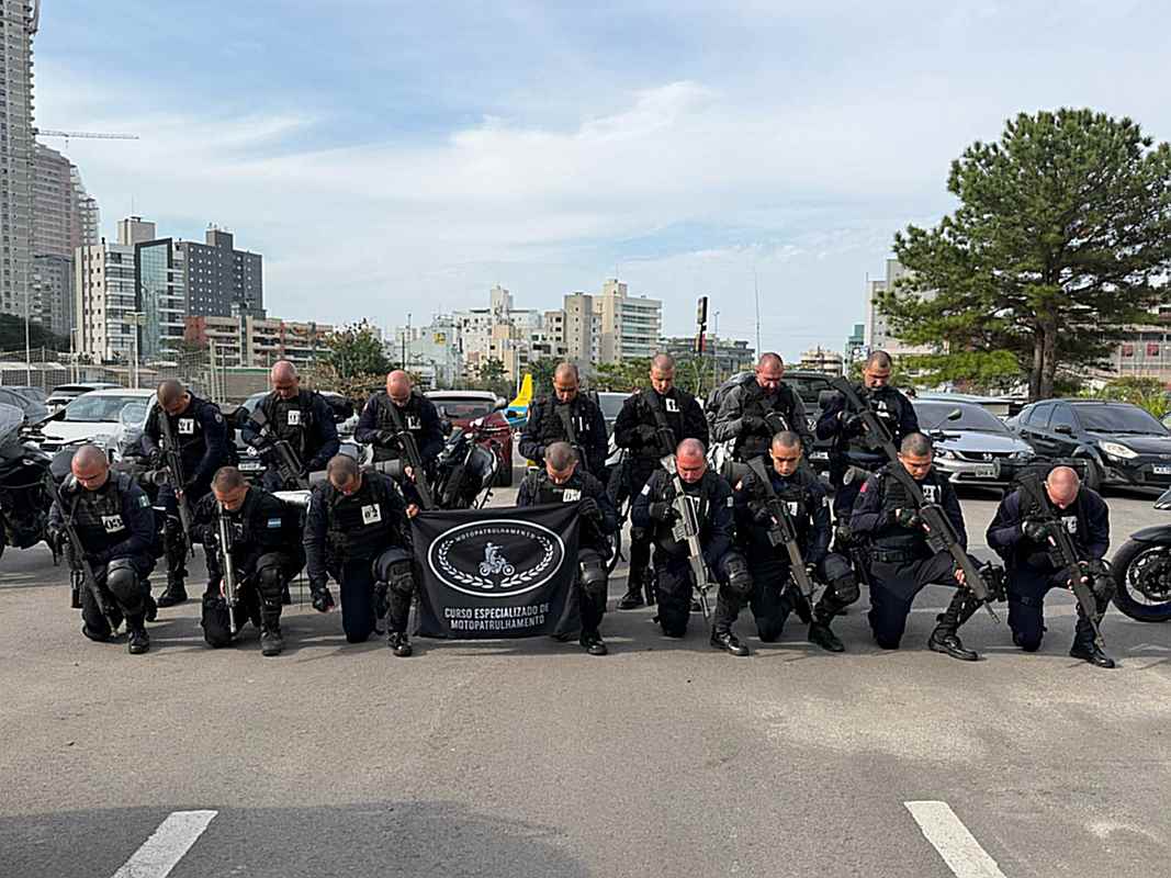 Guarda Municipal de Itapema inicia 3ª edição do Curso Especializado de Motopatrulhamento