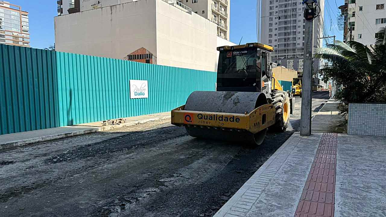 Avança Itapema mantém frentes de obras em diferentes regiões da cidade