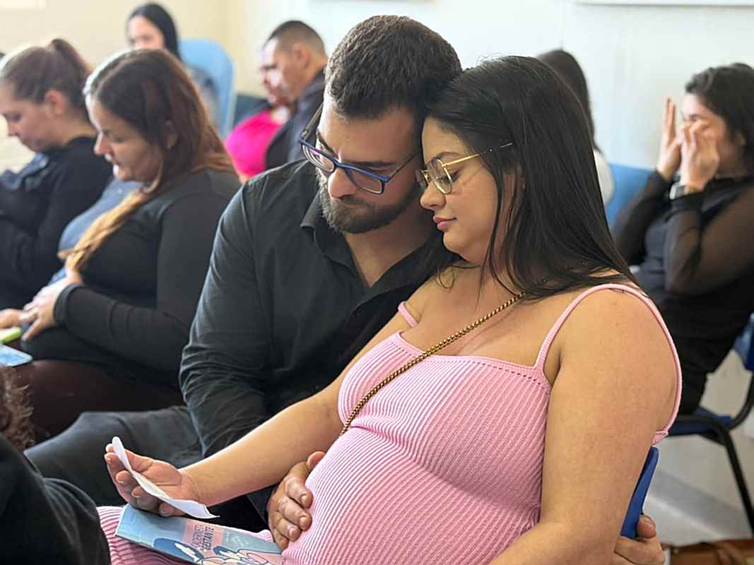 Encontro prepara e acolhe gestantes na maternidade do Hospital Santo Antônio