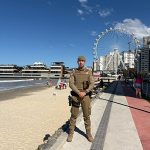 Policiais militares temporários reforçam o policiamento ostensivo e as ações preventivas em Itapema