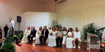 Porto Belo realiza casamento comunitário e oficializa a união de 12 casais
